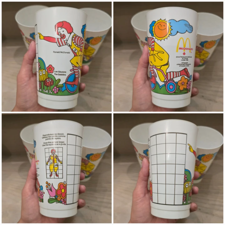 Vintage McDonalds Plastic Cups Lot of 9 NEW - photo 4