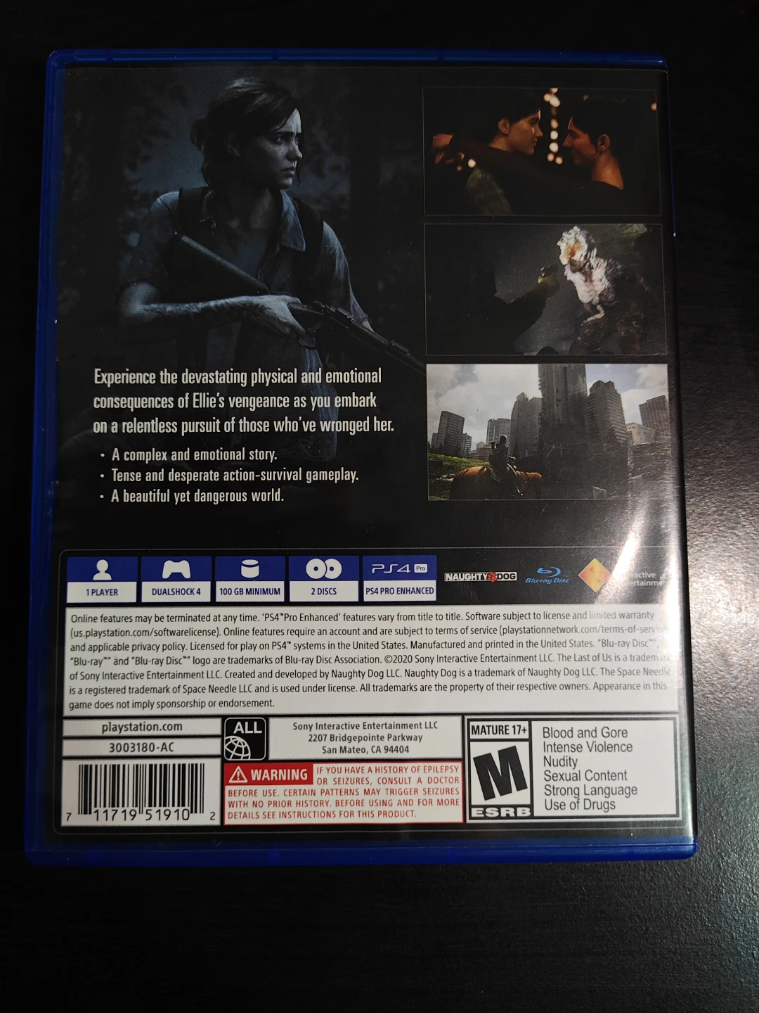 The Last of Us Part II for PS4 (cash only) - photo 2