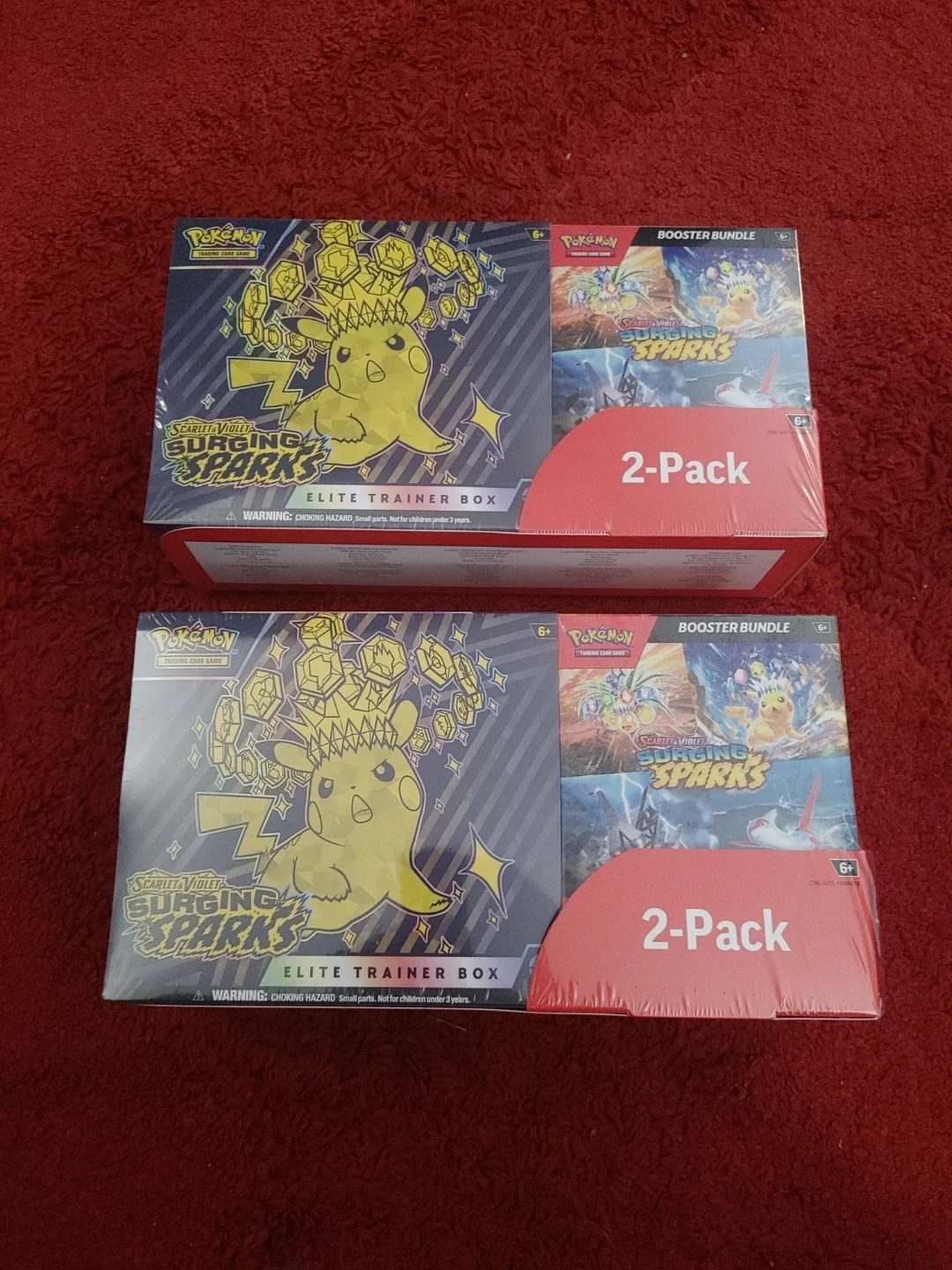 New Pokémon Surging Sparks and Booster Bundle