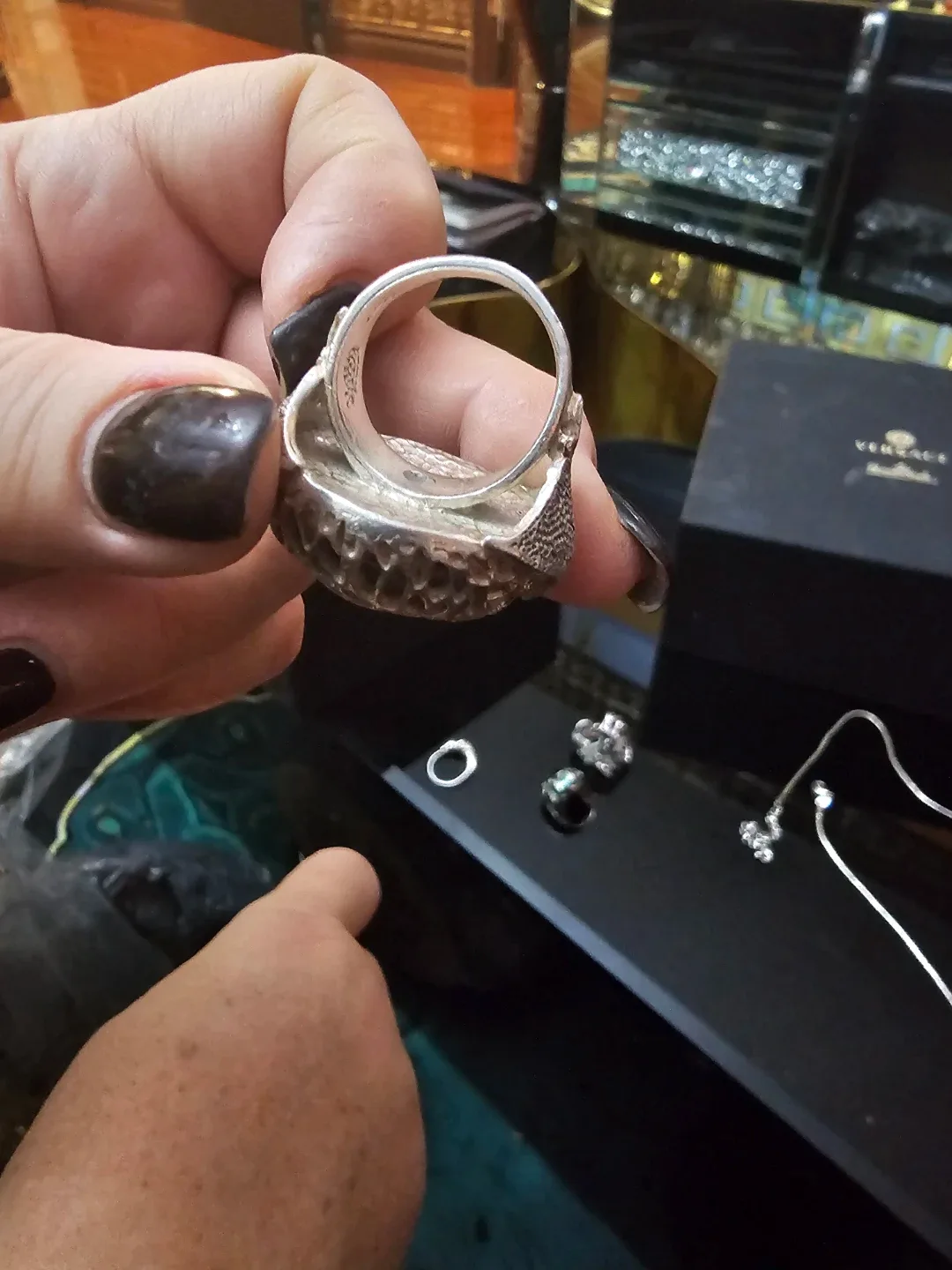 Statement Ring - Size 925 Silver image indicator(4)