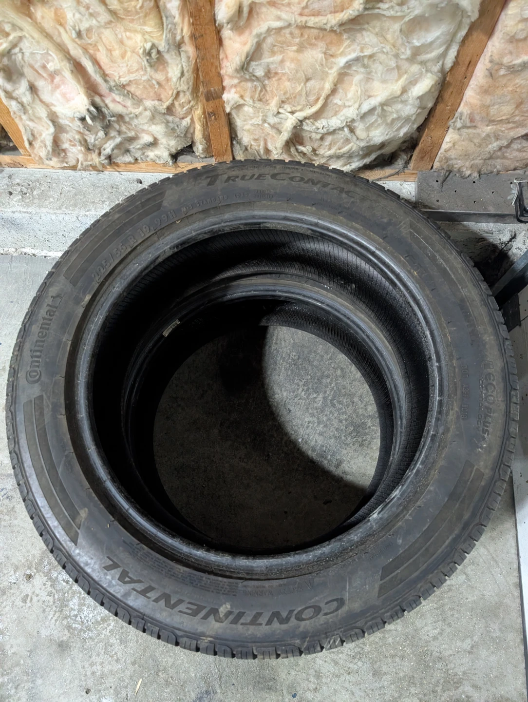 (1)-225/55R19 Continental True Contact All Season Tire - photo 5