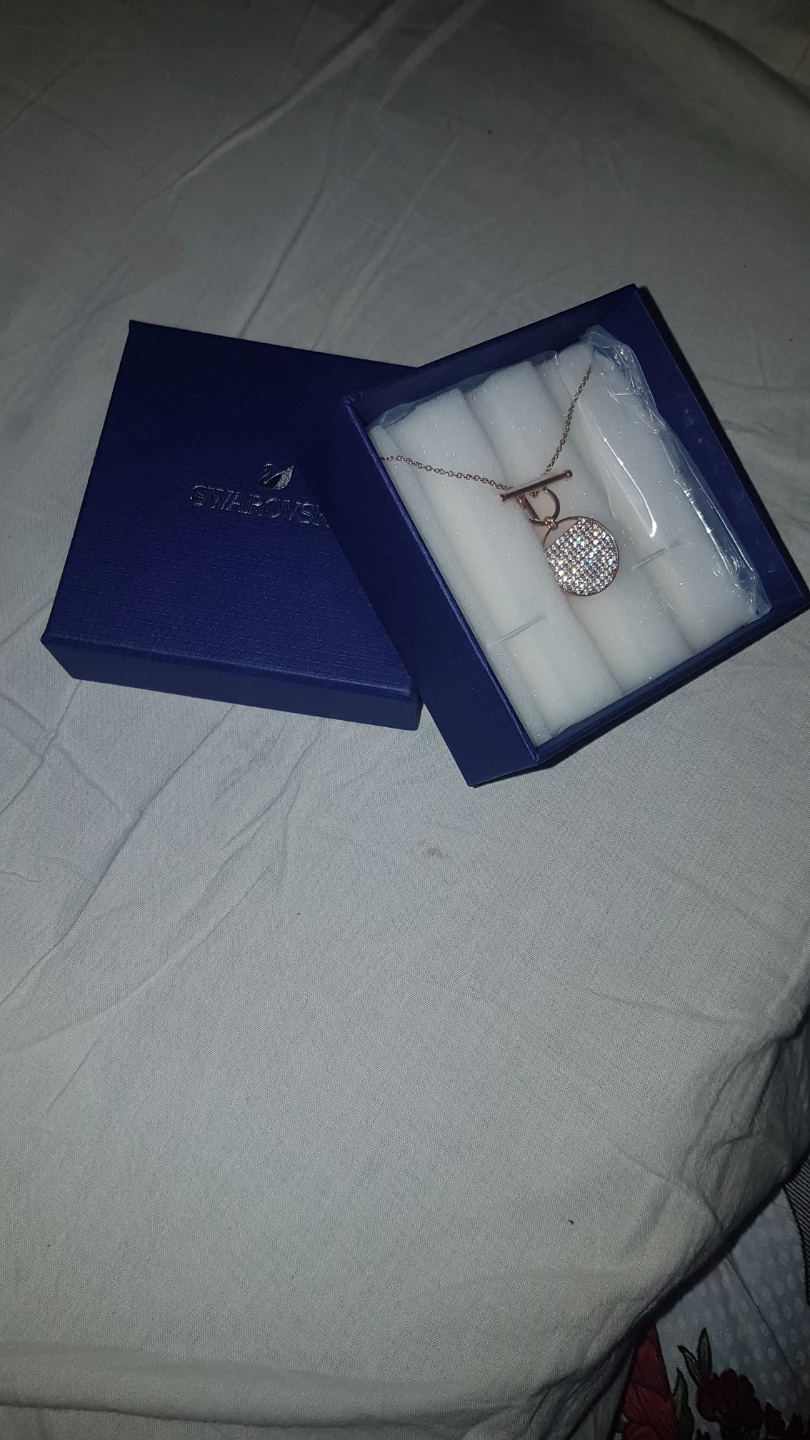 Swarovski Rose Gold Earrings & Necklace Set - photo 2