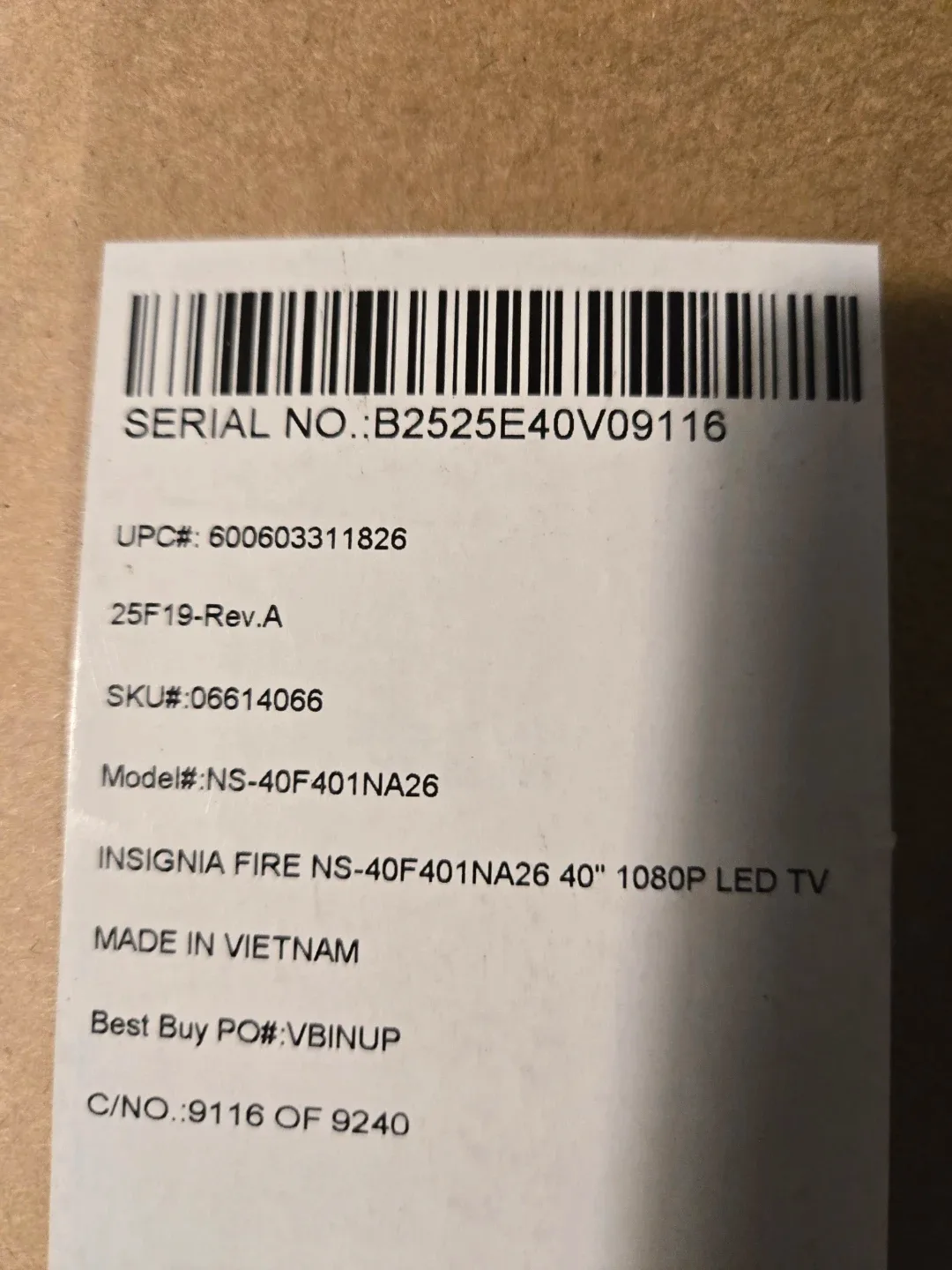 Insignia 40" Fire TV NS-40F401NA26 - New in Box! image indicator(3)