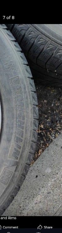Michelin 235/55R18 Tires and Rims - photo 3