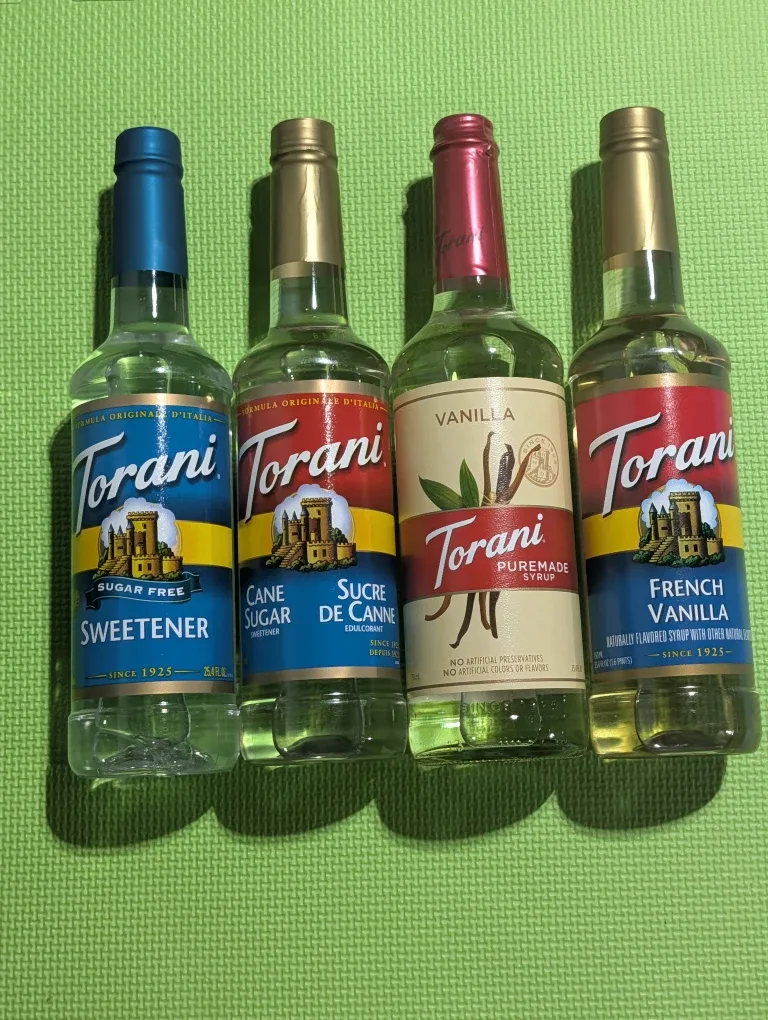 Torani Syrup Variety Pack - 4 Bottles #Cleanout