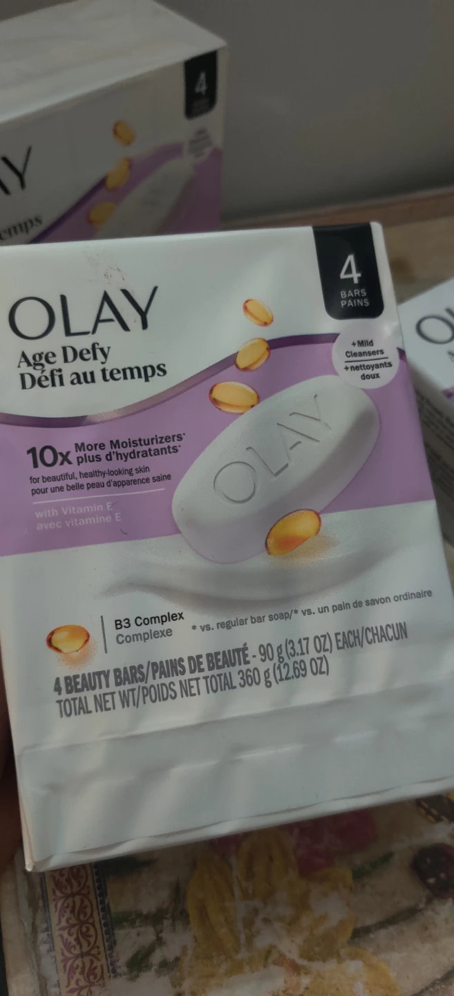 OLAY Age Defy 4-Bar Soap Pack x 3 - photo 3