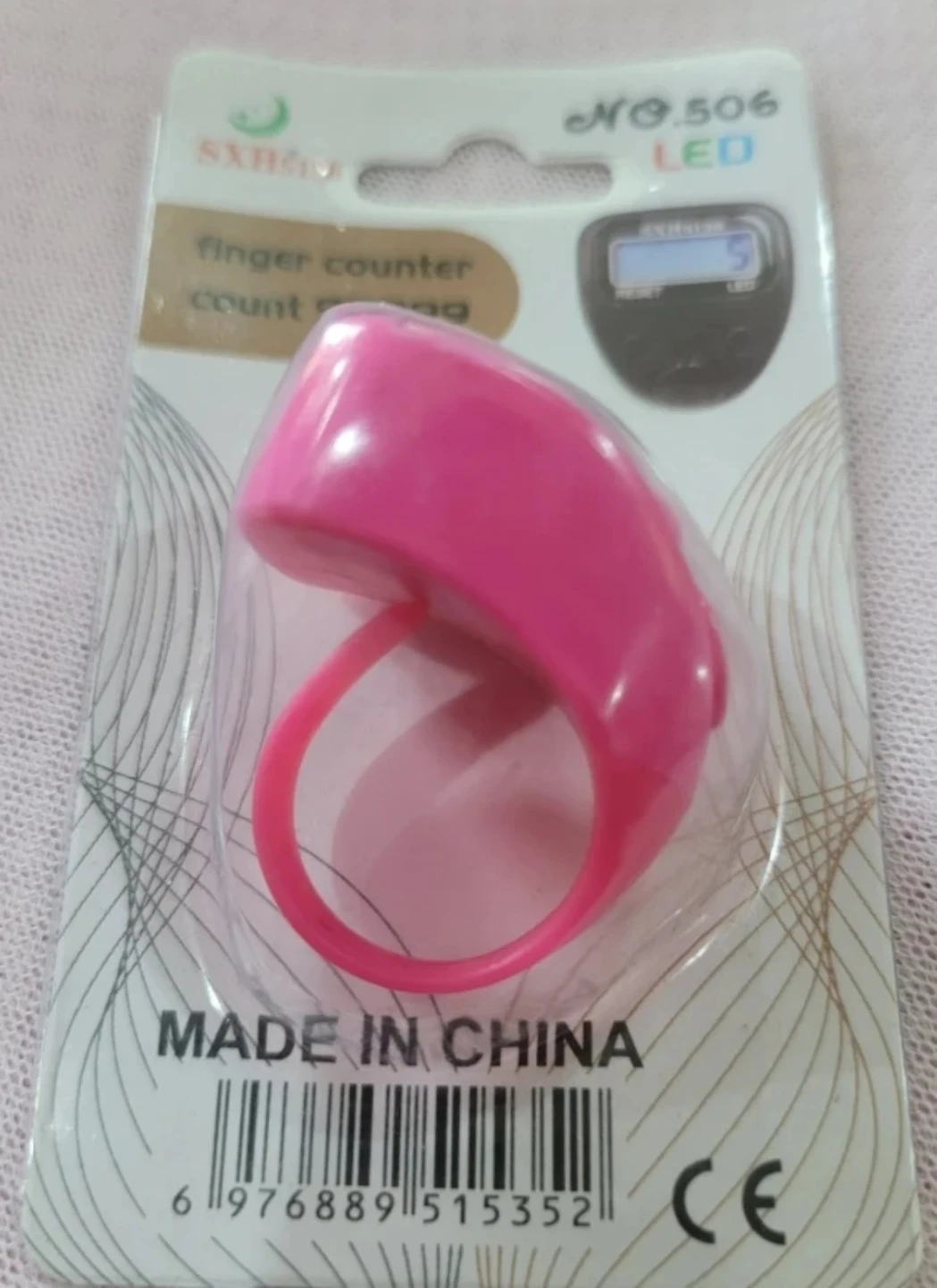 Pink Finger Counter - New in Package