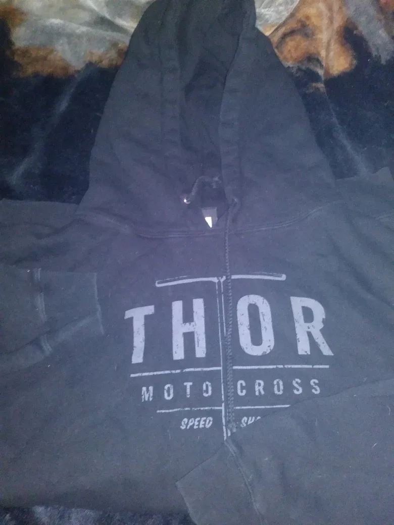 Thor Motocross Black Hoodie