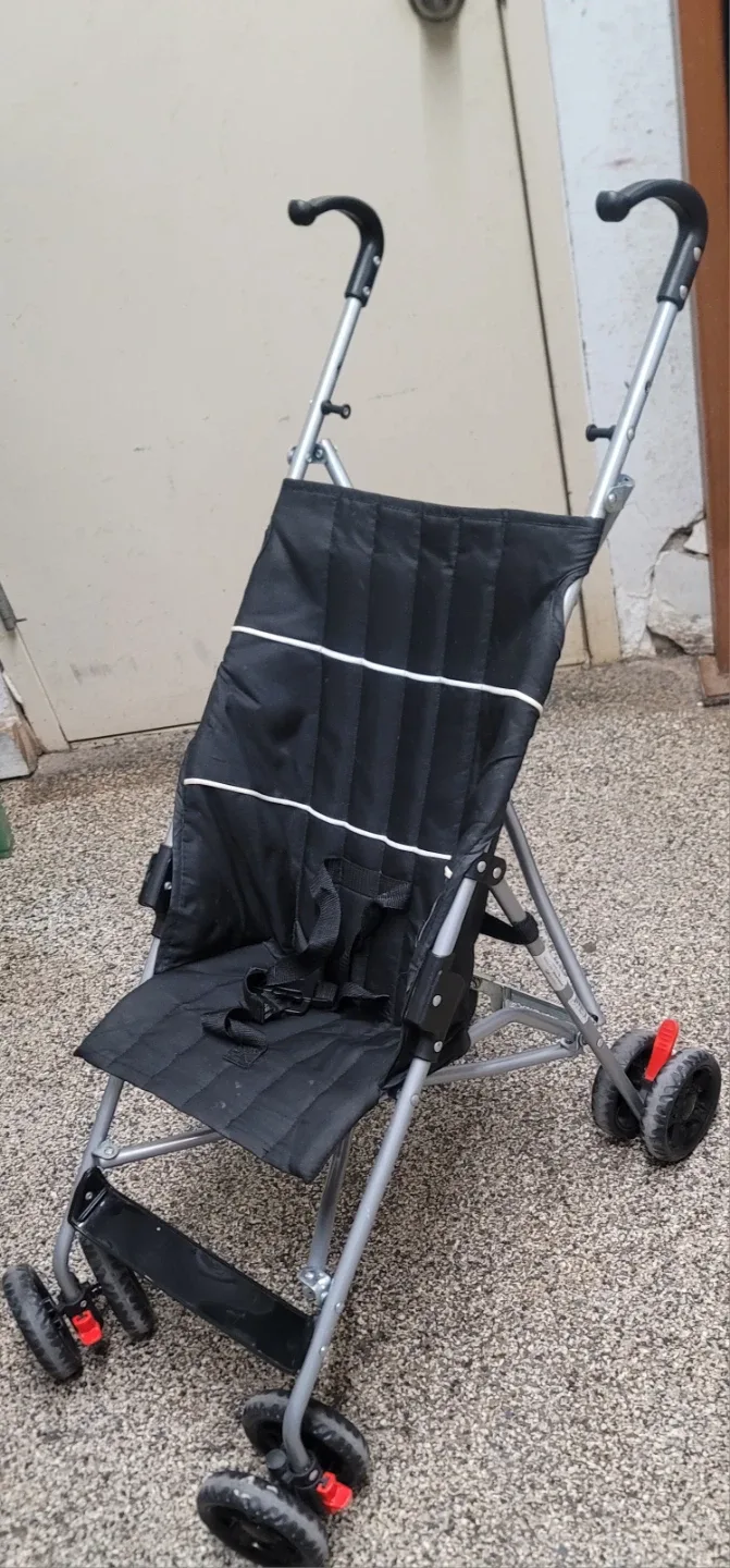 Black umbrella stroller