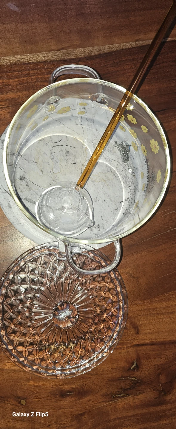 Vintage Glass Punch Bowl Set - photo 2