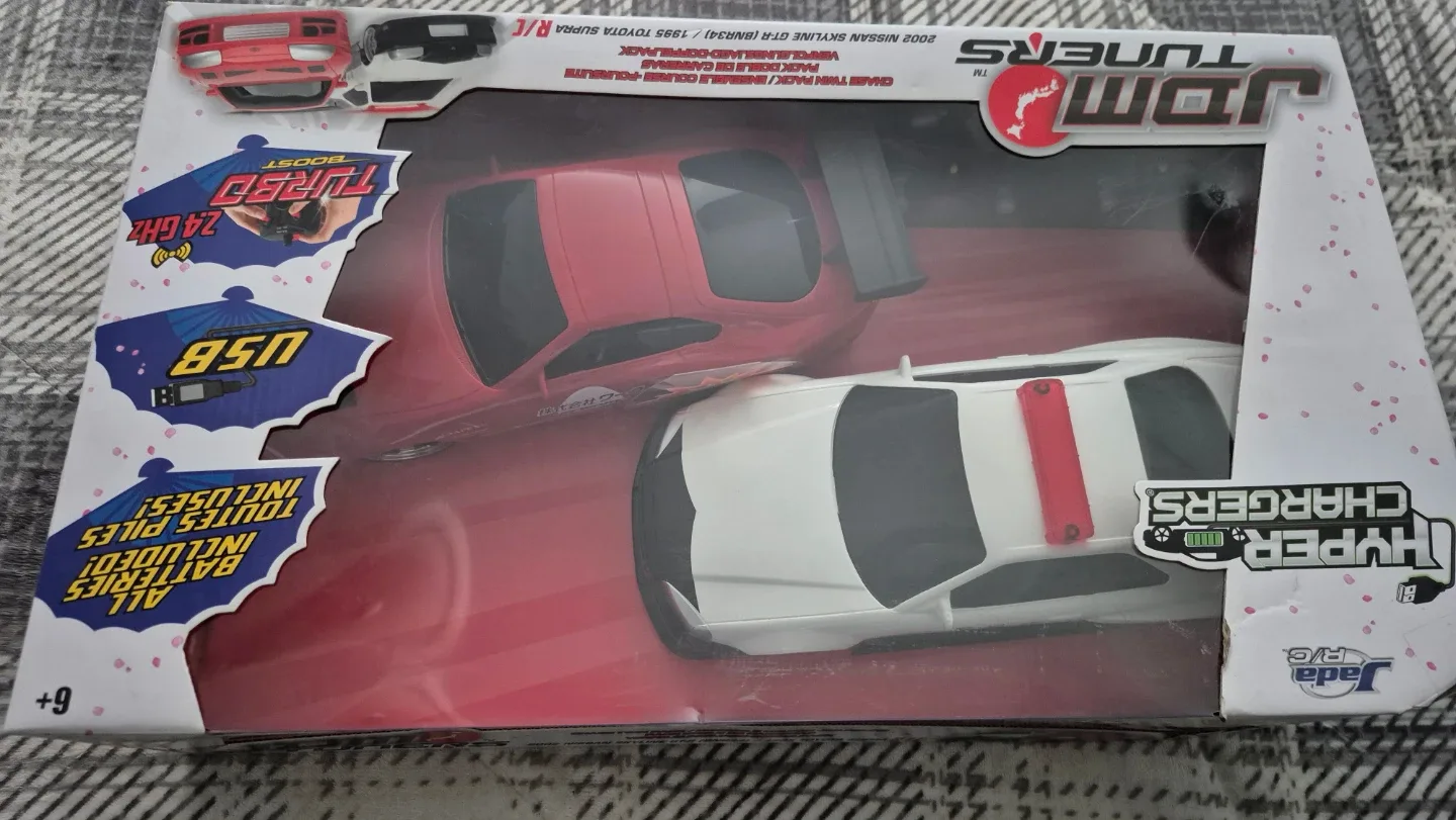 Jdm tuners chase dual pack remote control cars