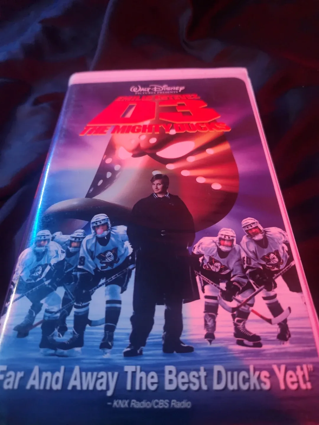 D3 The Mighty Ducks VHS Tape