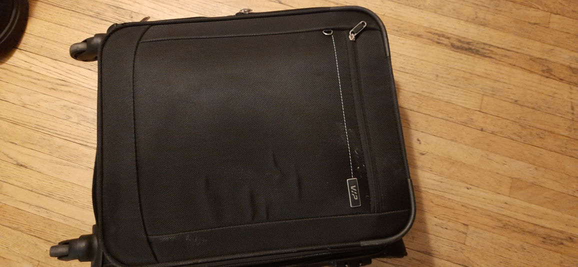 VIP Black Carry-on Rolling Suitcase - photo 4