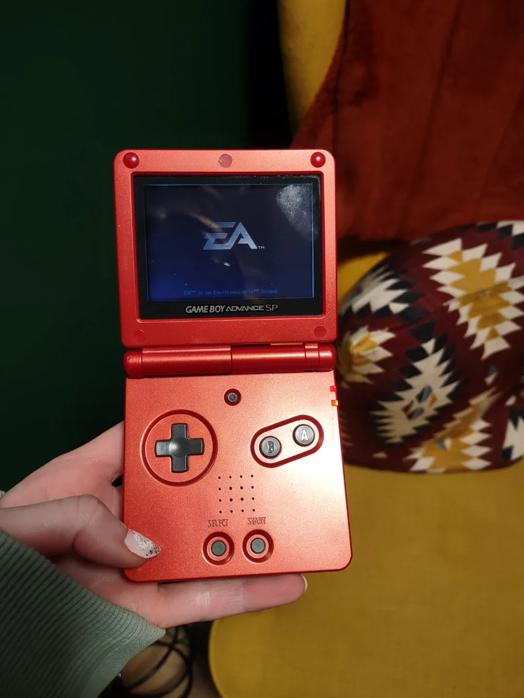 Nintendo Game Boy Advance SP - Red image indicator(2)