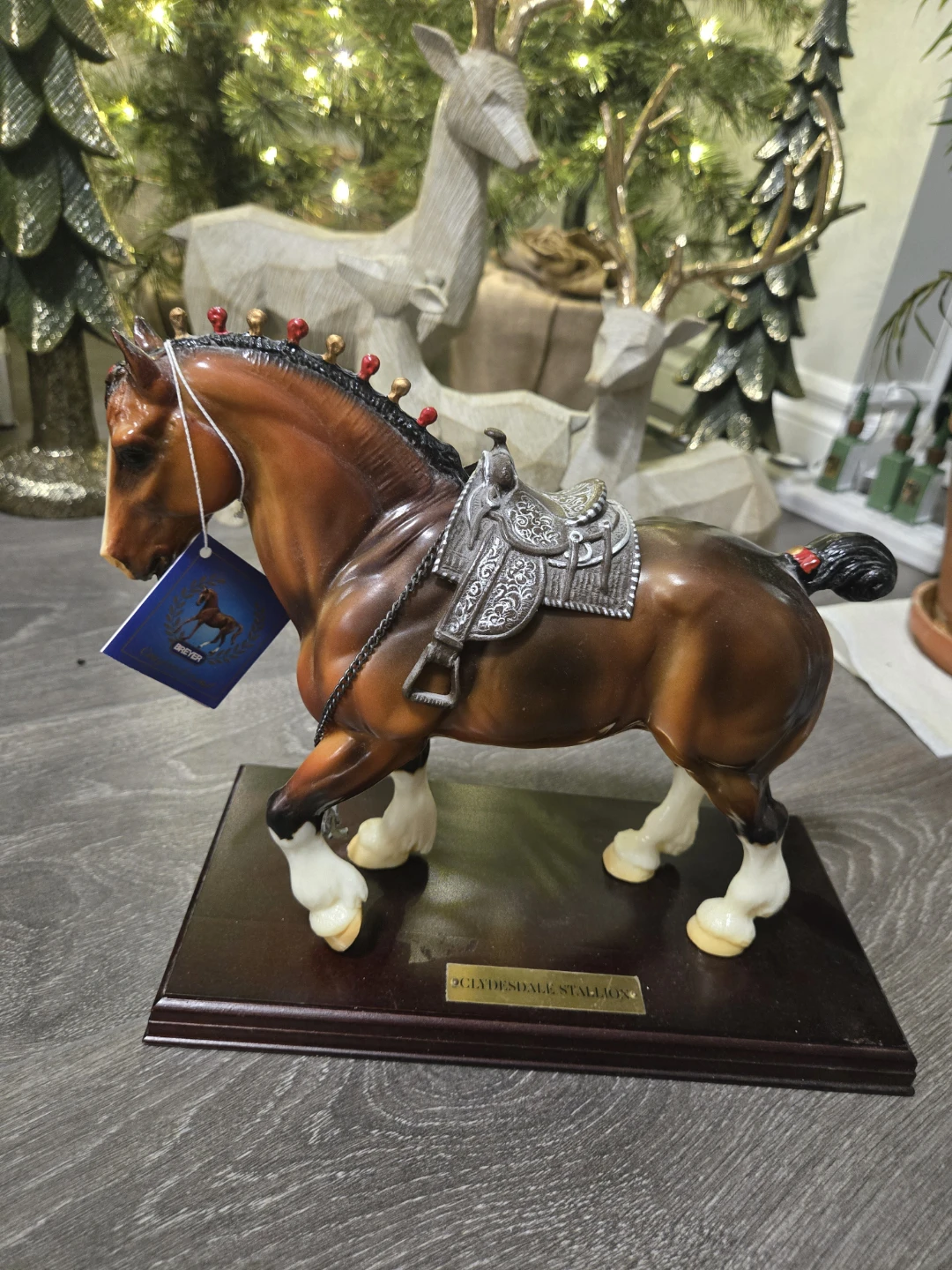 Breyer Clydesdale Stallion Model Horse