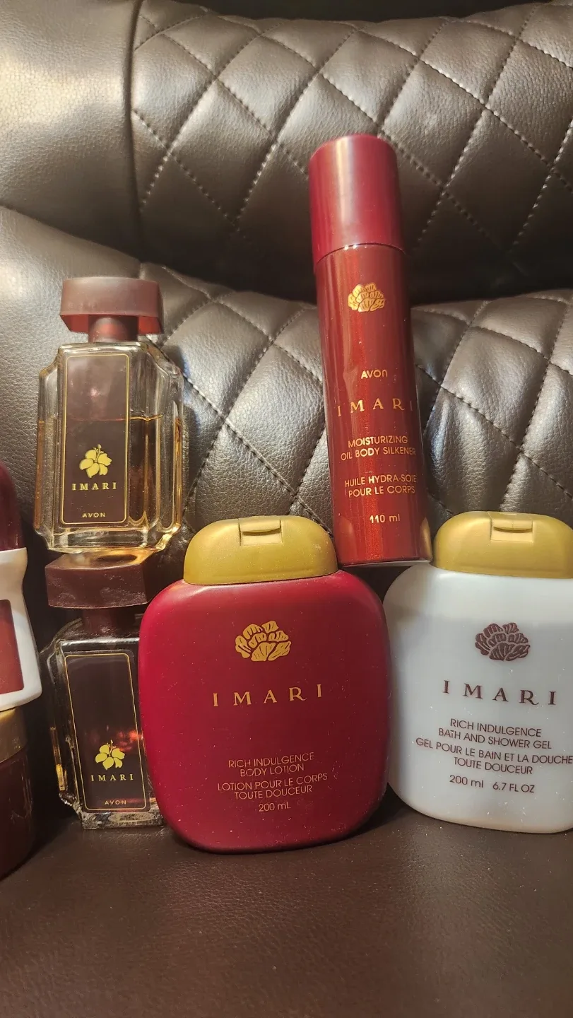 Avon Imari Perfume, Lotion, Body Silkener & More