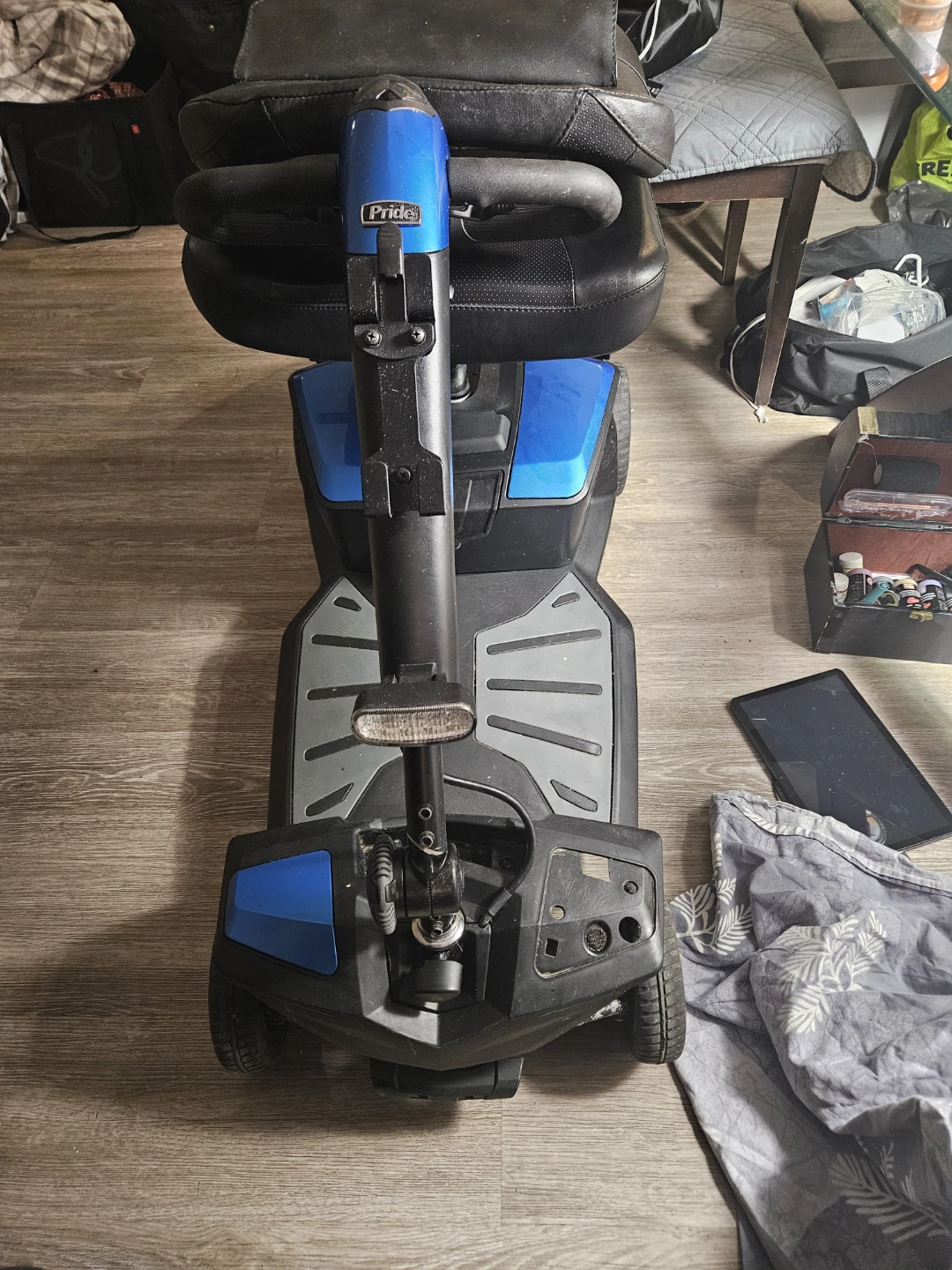 Pride Zero Turn 10 Mobility Scooter - Blue/Black - photo 2