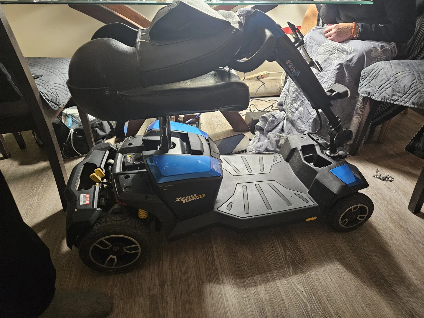 Pride Zero Turn 10 Mobility Scooter - Blue/Black - photo 3