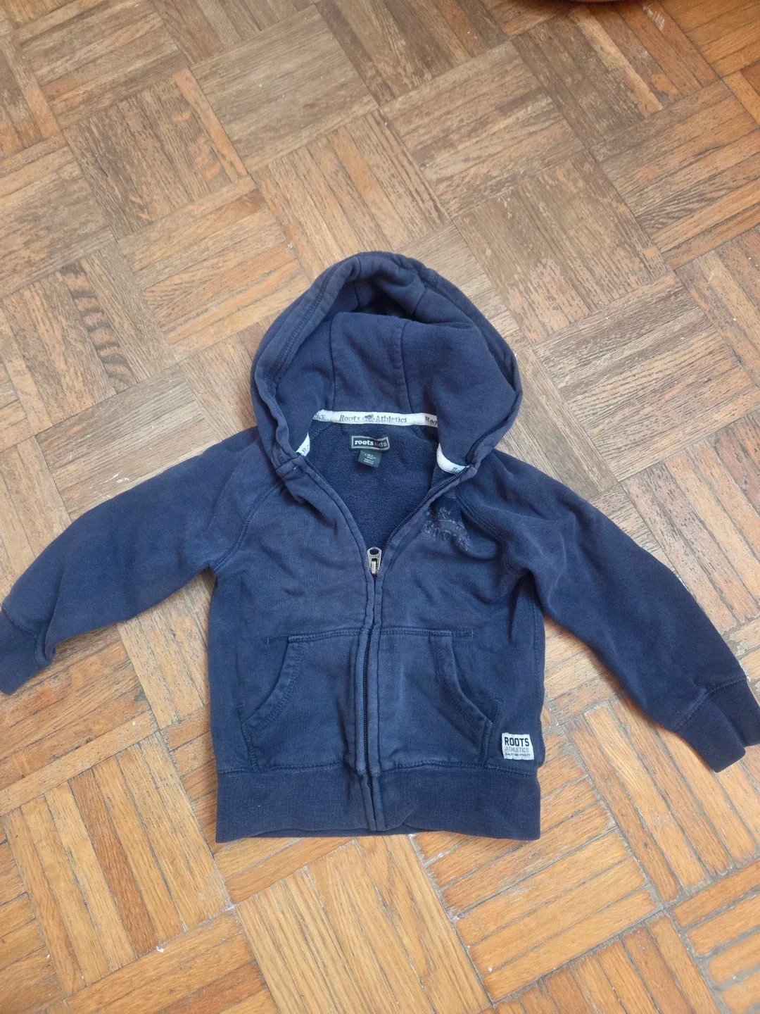 #Cleanout Roots Kids Blue Hoodie - Size 3