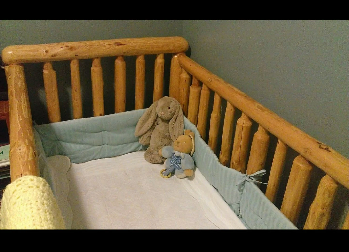 Rustic Log Crib - photo 2