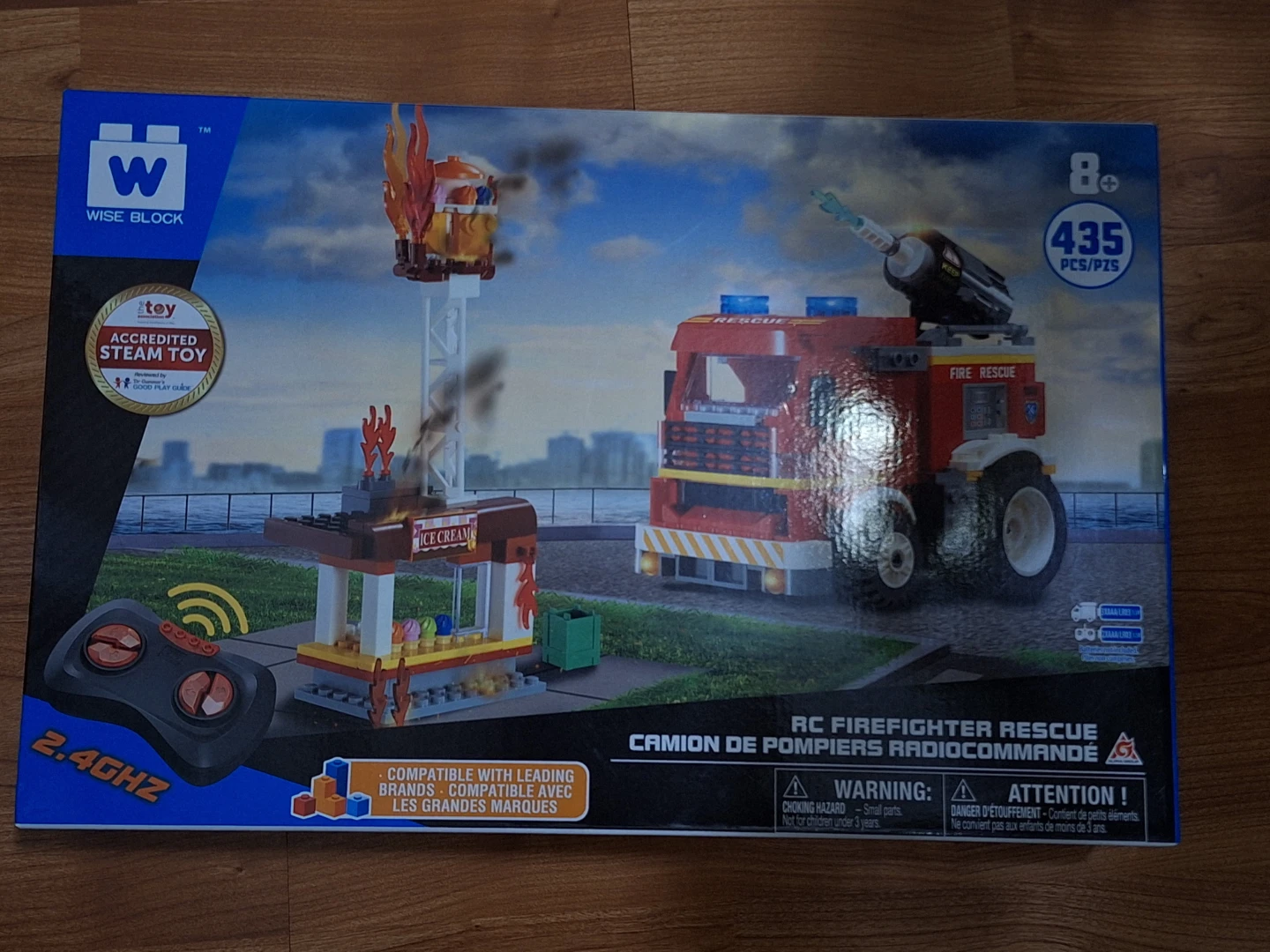 Wise Block RC Firefighter Rescue Set - New!