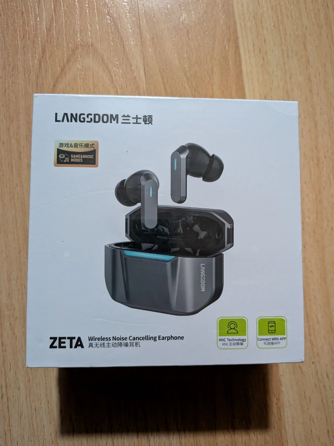 LANGSDOM Zeta Wireless Noise Cancelling Earphone