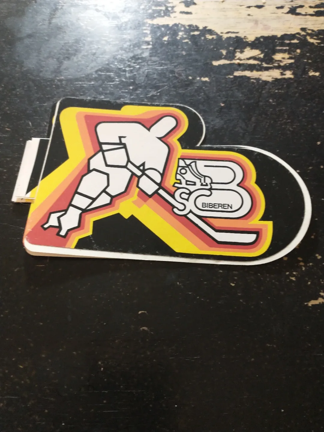 Beautiful Swiss hockey club SC Biberen sticker
