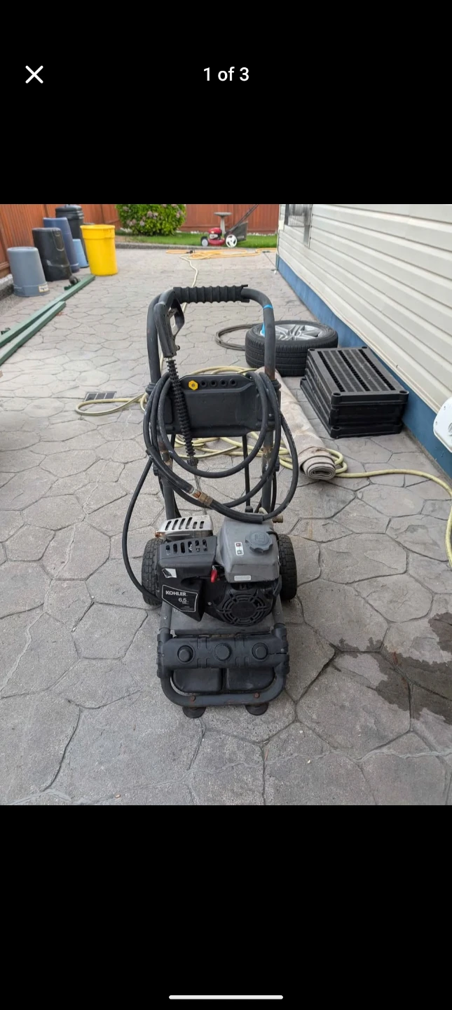 Kohler 6.5 HP Pressure Washer