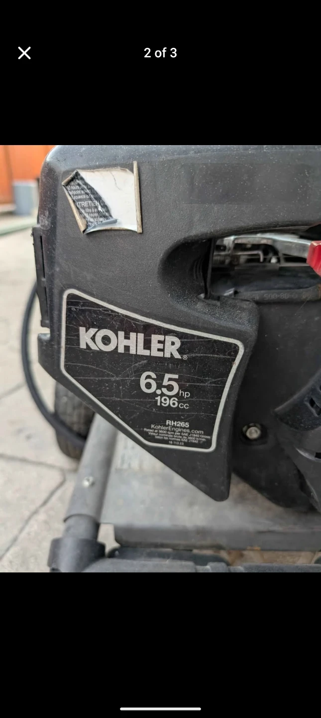 Kohler 6.5 HP Pressure Washer - photo 2