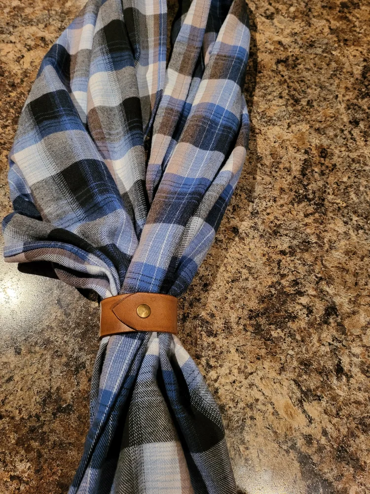 Hickman Leather Works Scarf Slide image indicator(2)