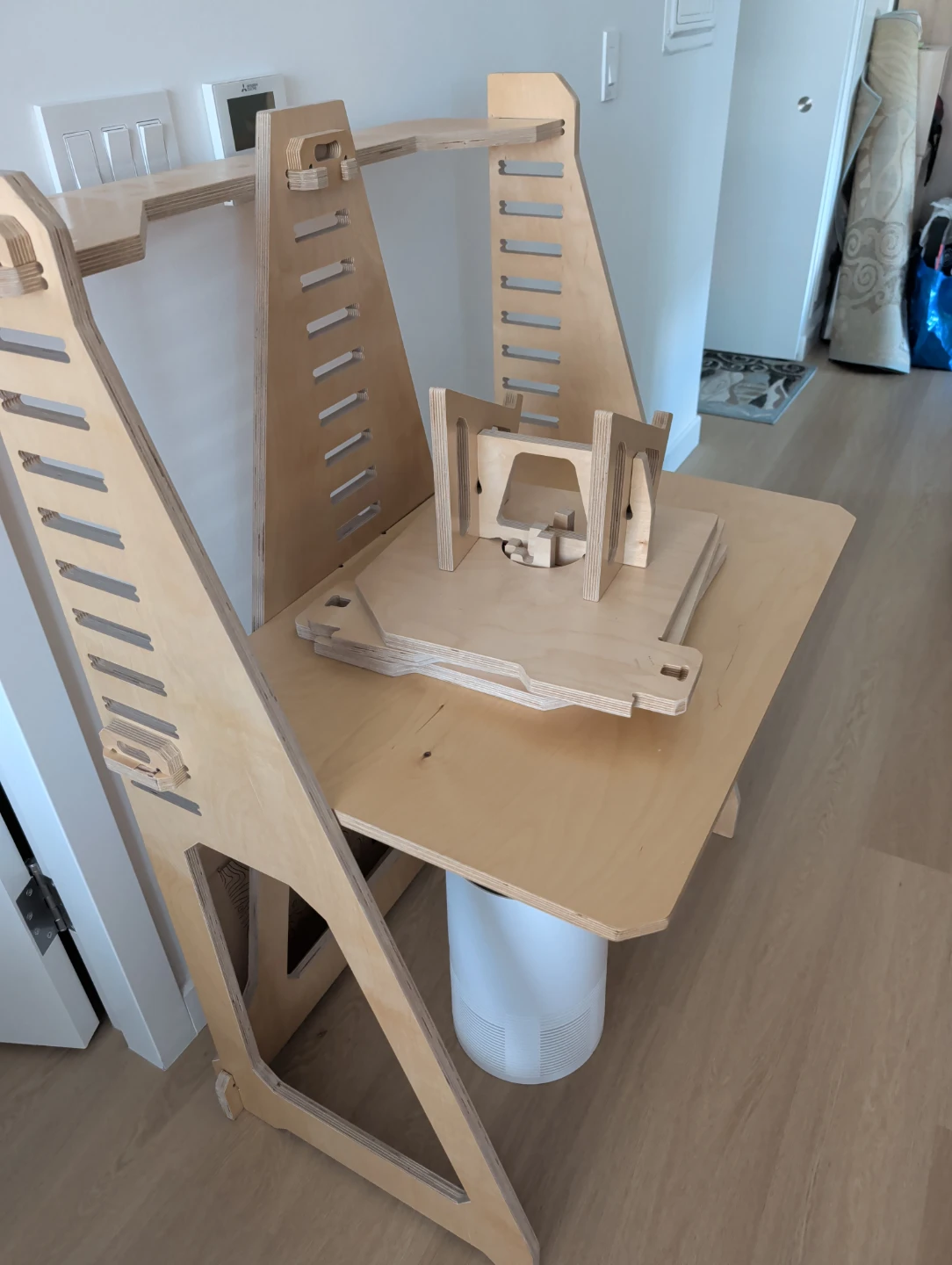 Modular wooden desk - photo 2
