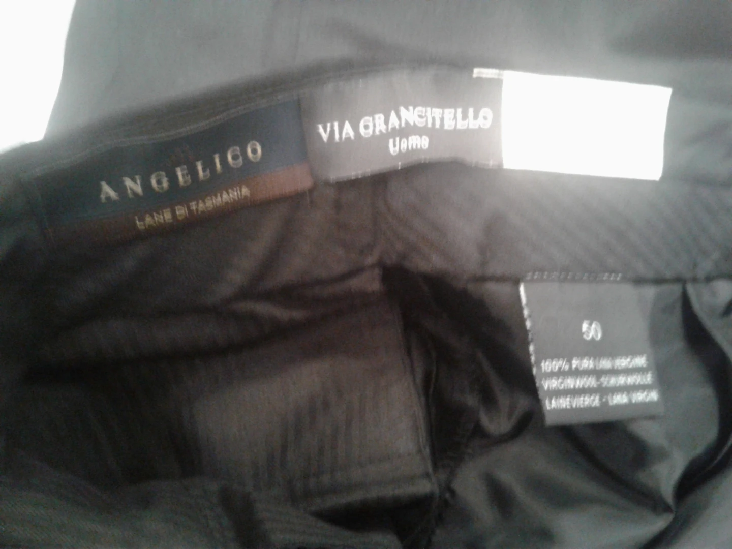 Angelico Via Grancitello Wool Trousers Size 34-36 (50 EUR) - photo 2