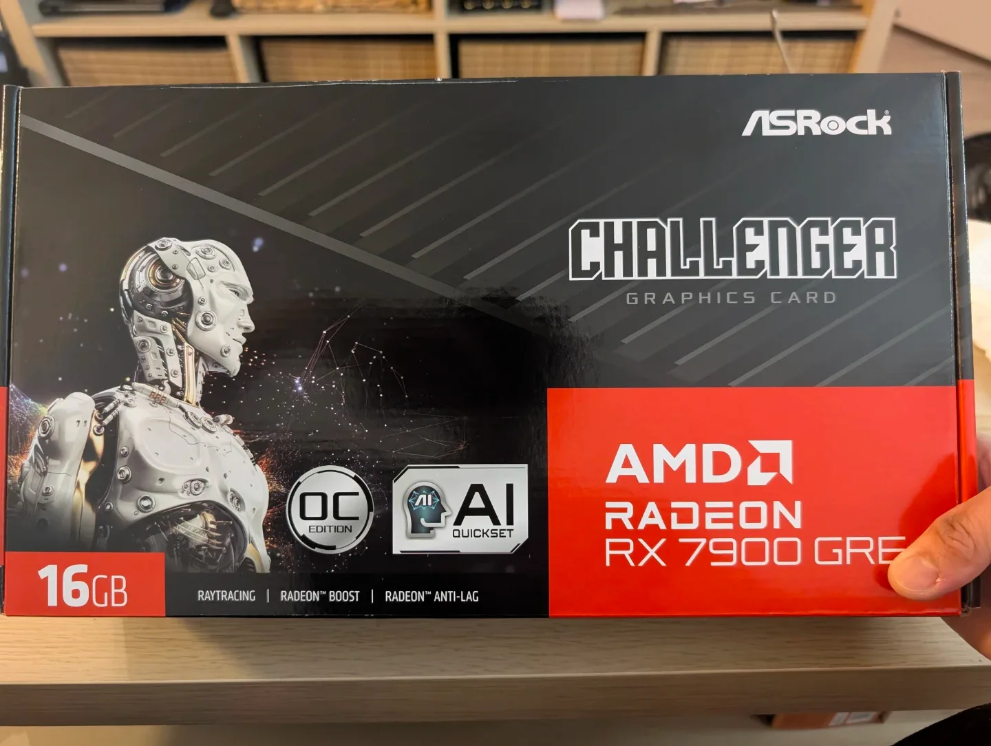 ASRock Challenger AMD Radeon RX 7900 GRE 16GB Graphics Card