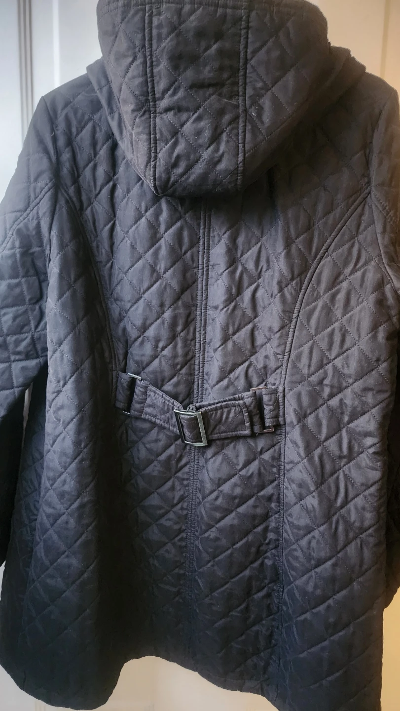 Original Black Quilted Women's Winter Coat - XL - photo 5