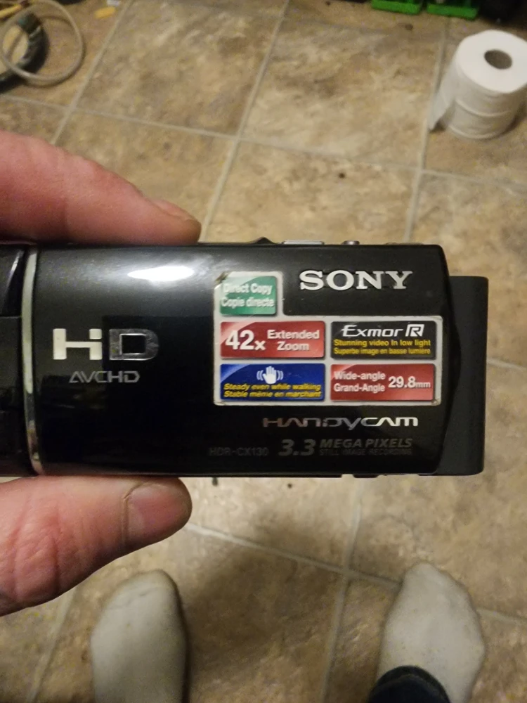 Sony Handycam HDR-CX130 HD Camcorder - photo 2