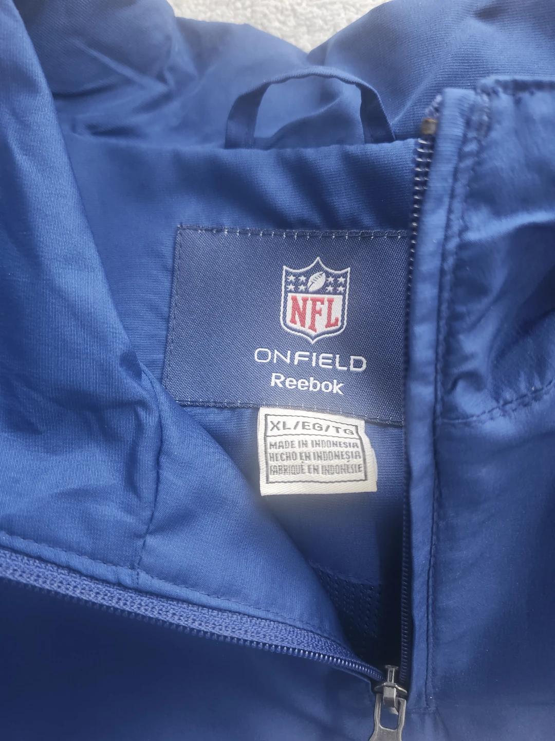 Reebok NY Giants NFL Pullover Jacket - XL - photo 2