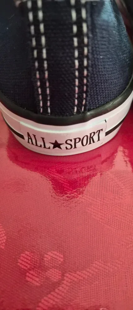 All Star Sport Black Canvas Shoes - Size 38 image indicator(4)