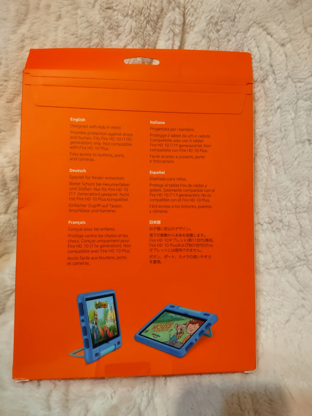 New Amazon Fire HD 10 Kids Tablet cover - Blue - photo 3