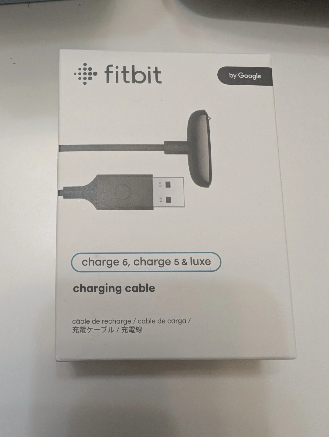 Fitbit Charge 6, 5 & Luxe Charging Cable - New