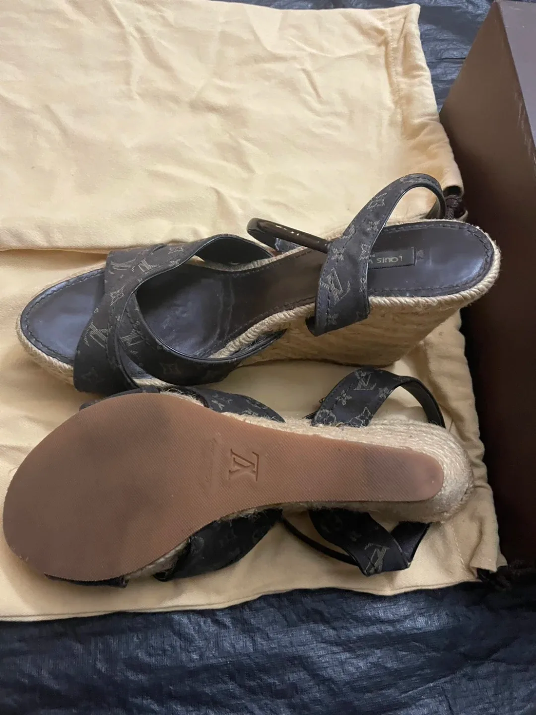 Louis Vuitton Women's Wedge Sandals