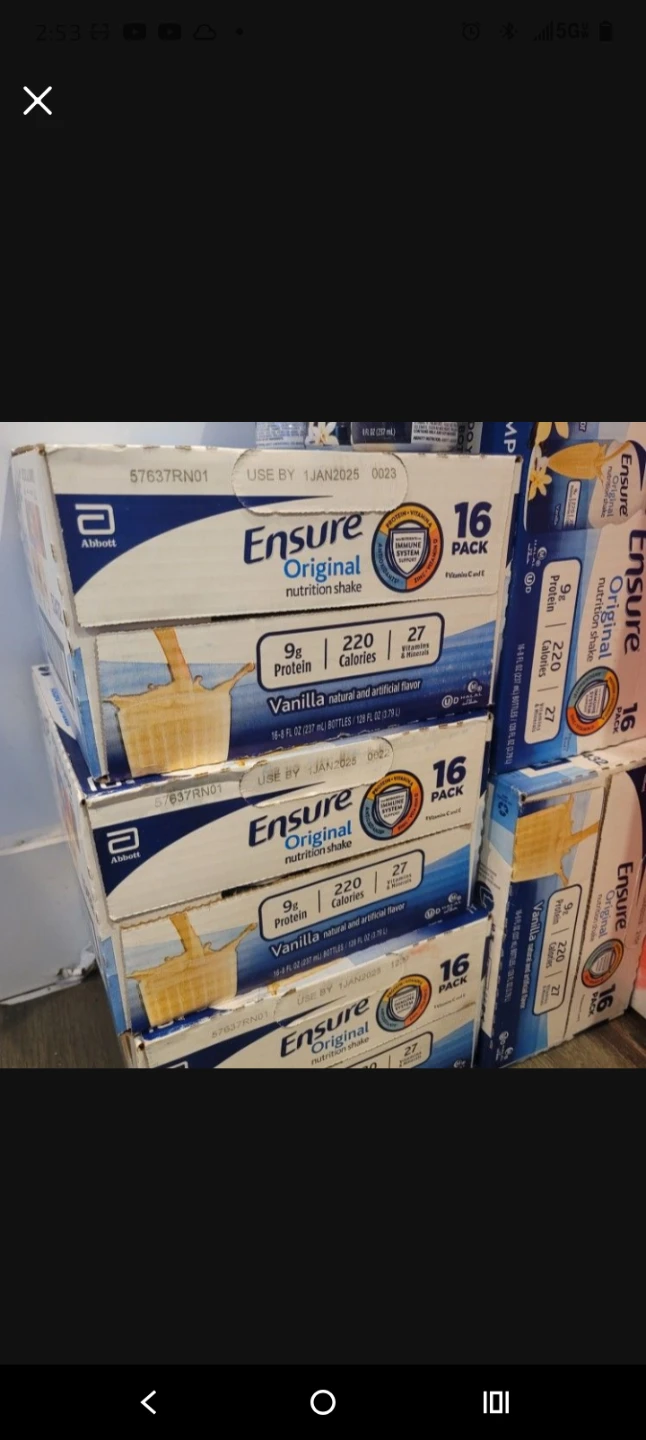 24 Pack Vanilla Ensures