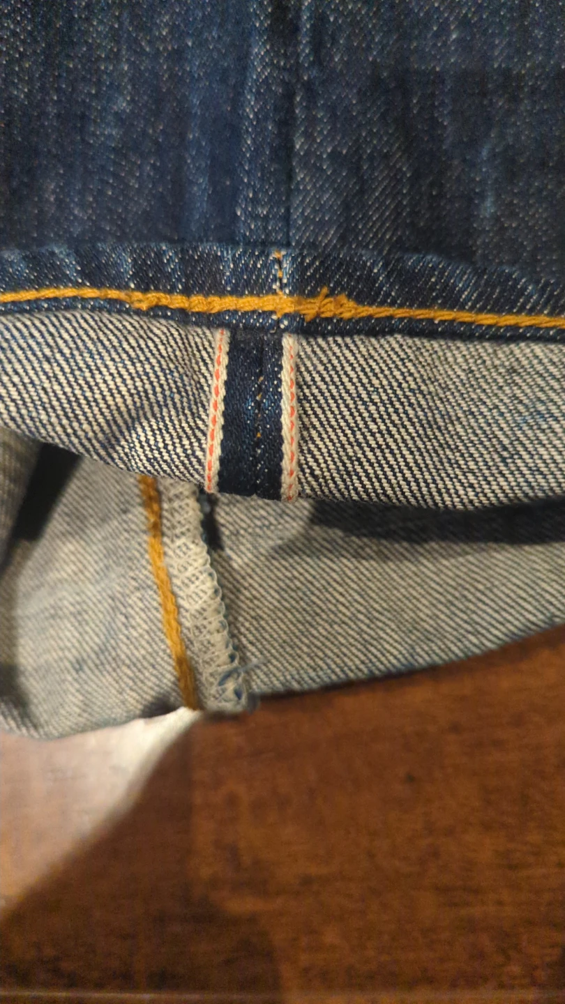 Vintage big E selvedge Levi's jeans - photo 5