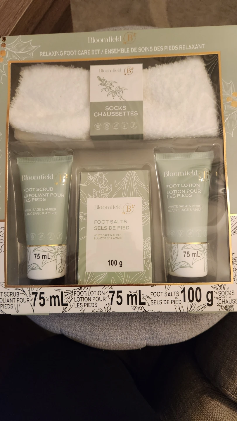 Bloomfield Relaxing Foot Care Set - New