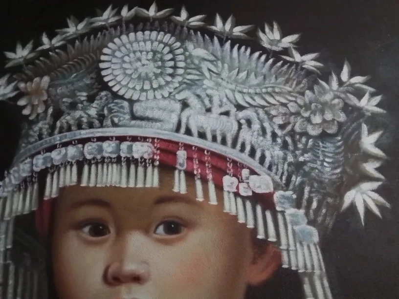 Shih Tai Arts Galary Oil Painting 37x47" image indicator(5)