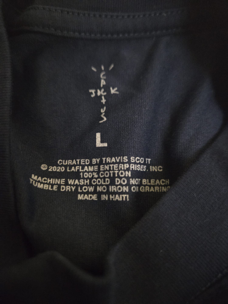 Travis Scott WWE T-Shirt Size L - photo 3