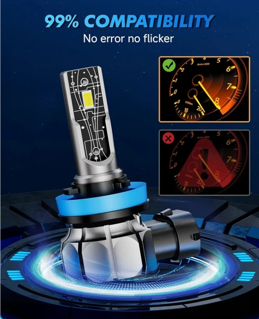 Fahren Ursprung H11/H8/H16 LED Headlight Bulbs - photo 4