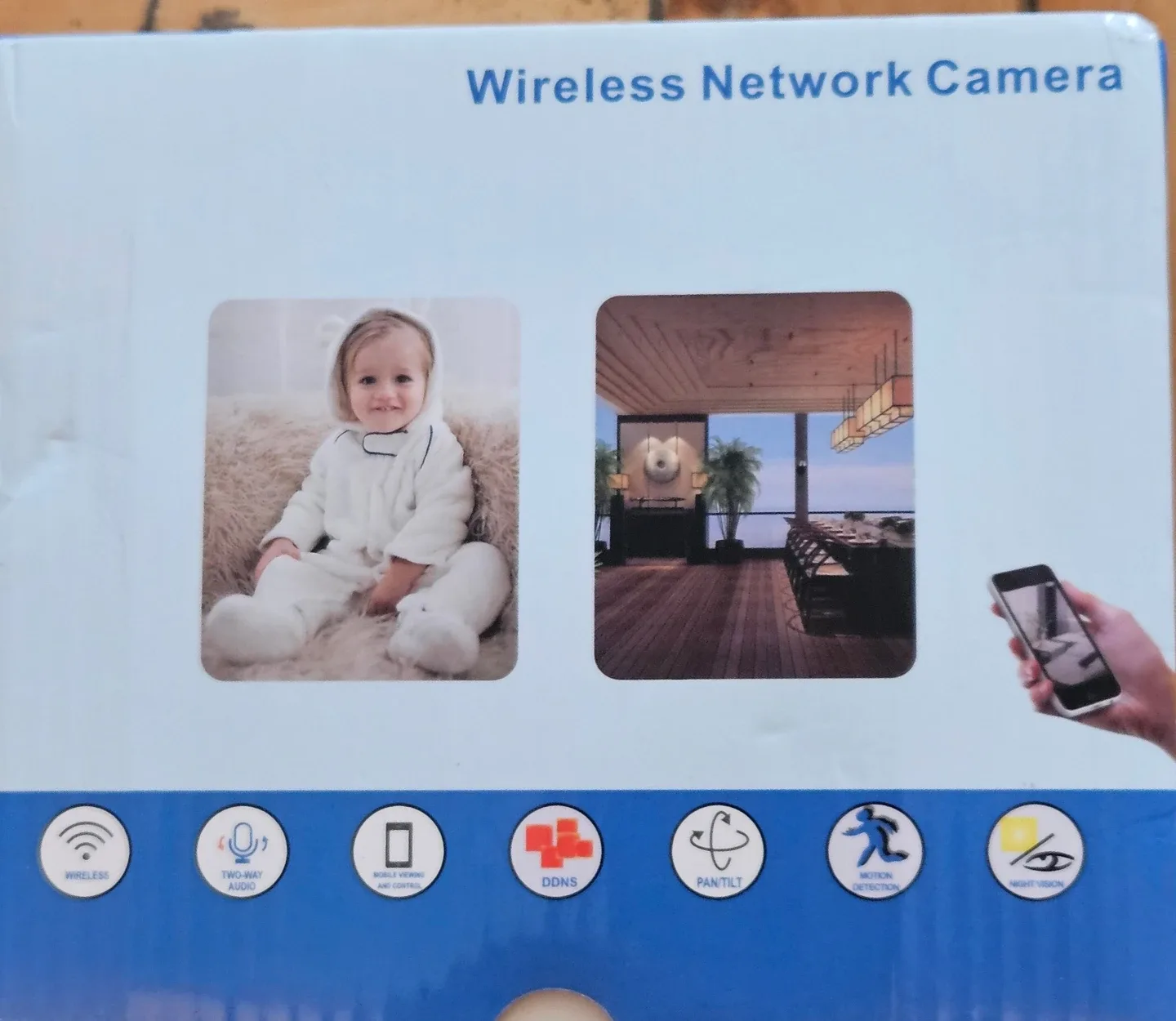 BNIB)Wireless Network Camera - Home Security