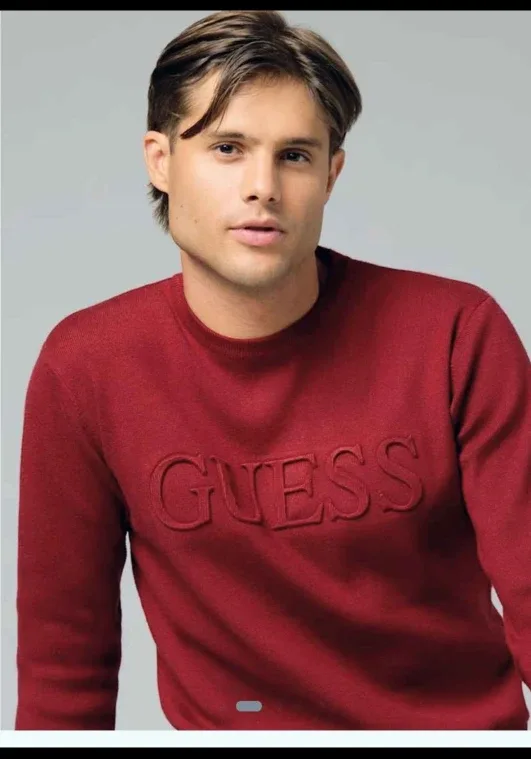 Guess Burgundy Sweater