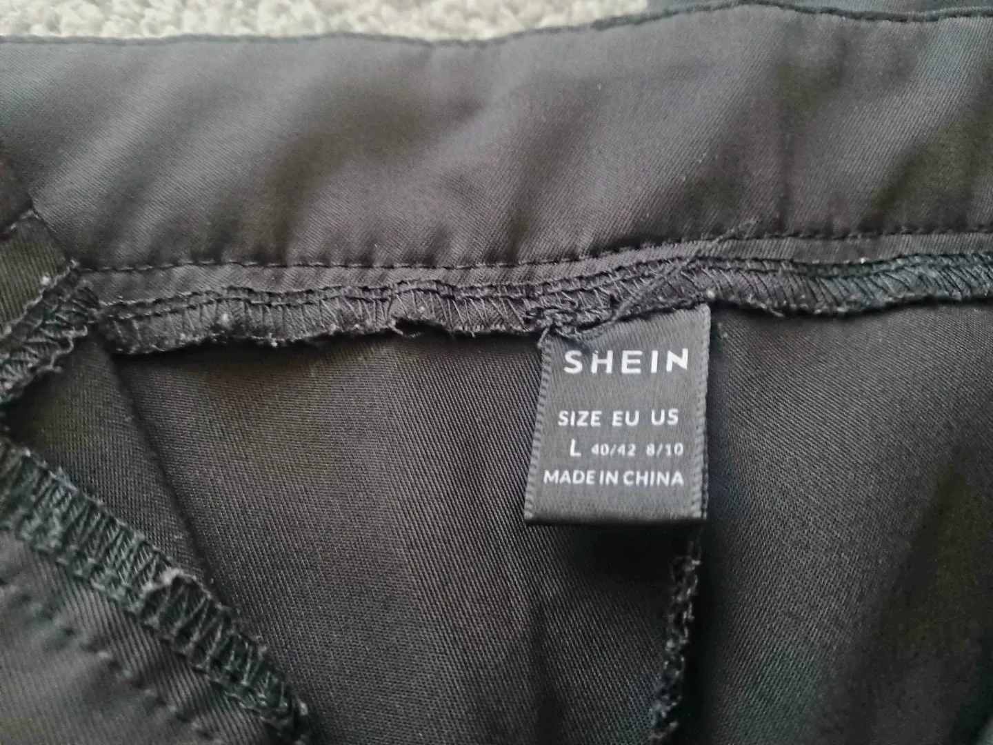 Shein Formal Black Pants - Size L (8/10)