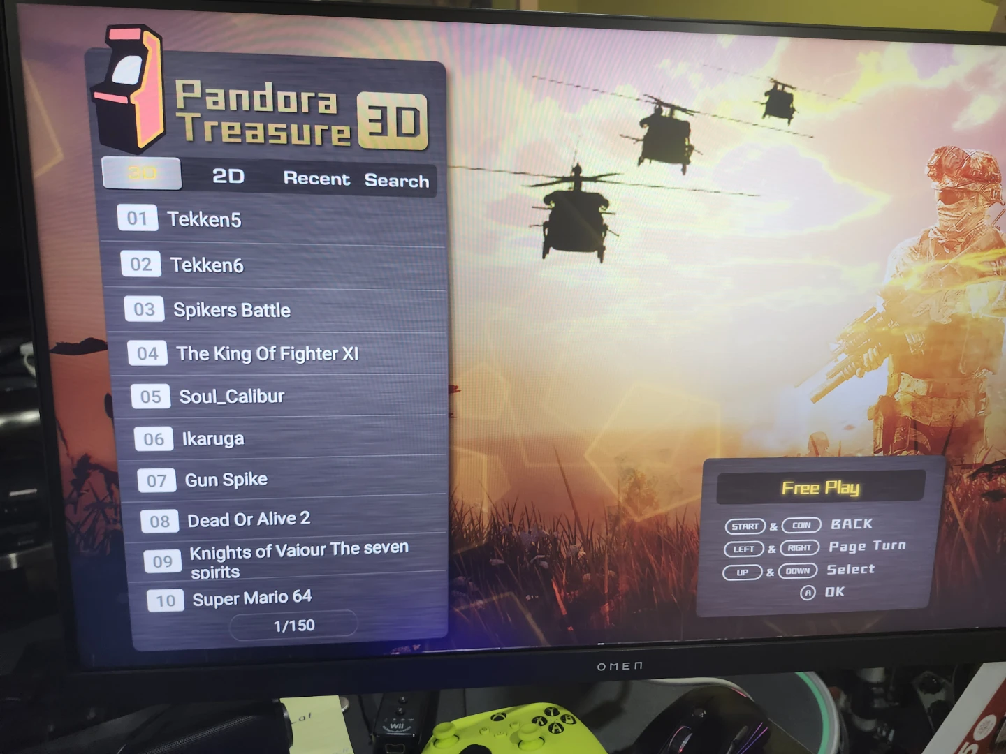 Pandora Treasure 3D Arcade Console - photo 3